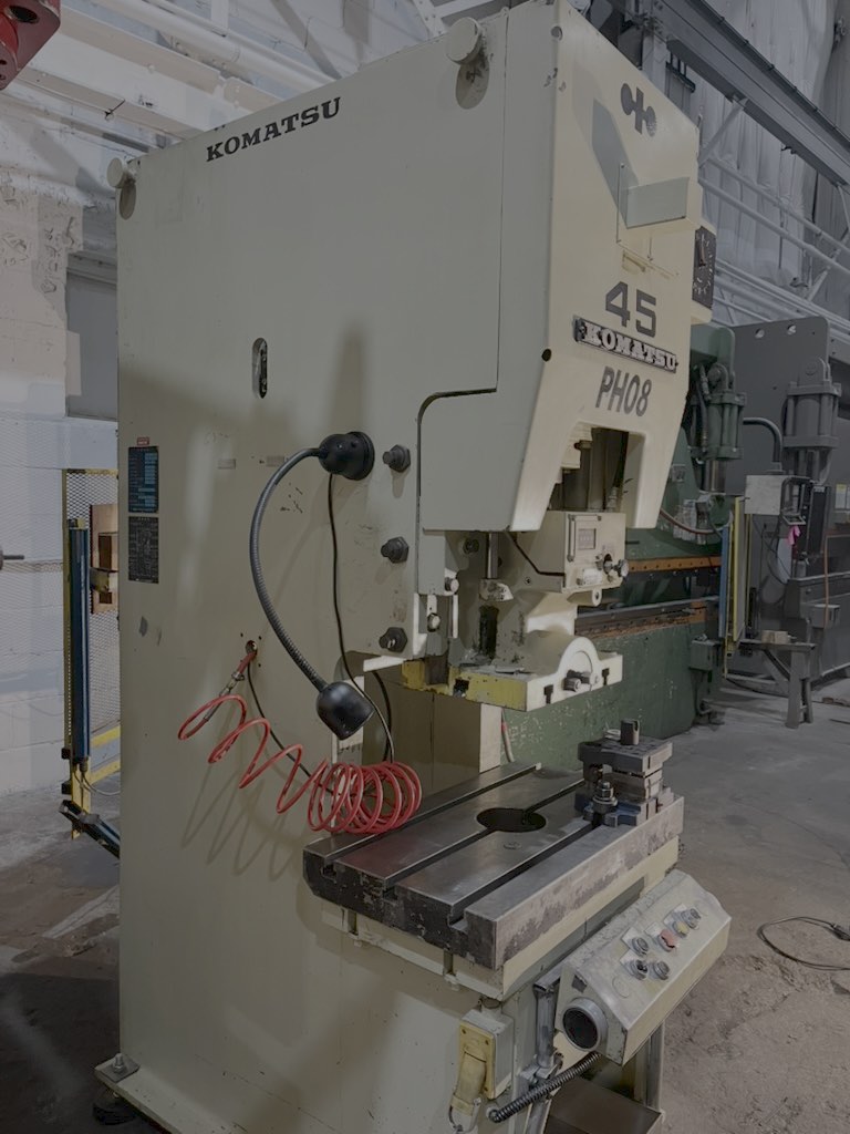 45 Ton  Komatsu Model OBS 45-2 Gap Frame Press